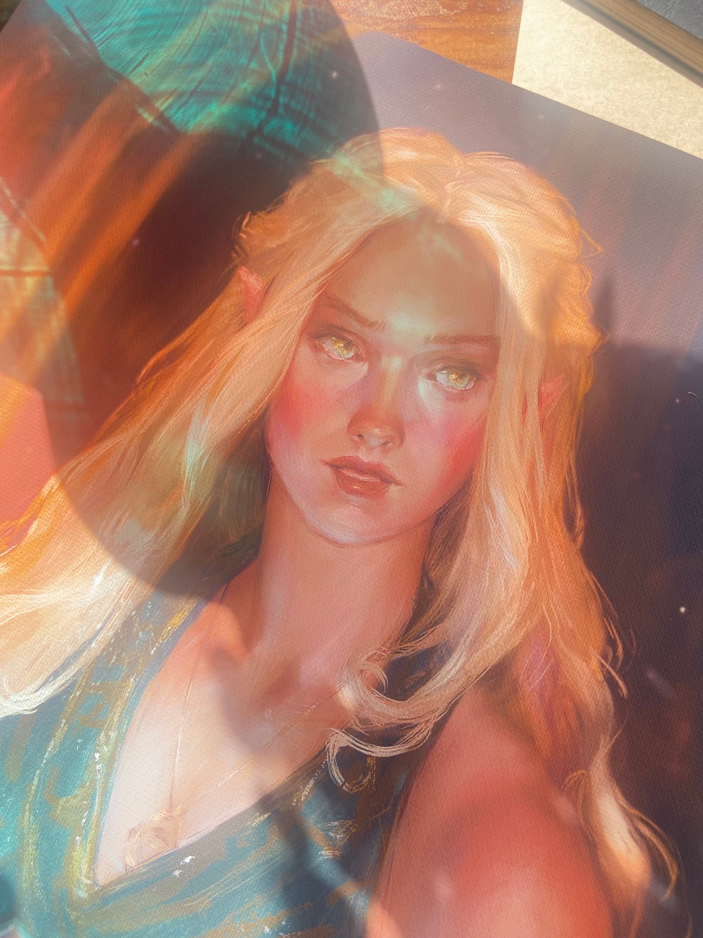 Fire underneath ✧Aelin✧ Fine Art Print