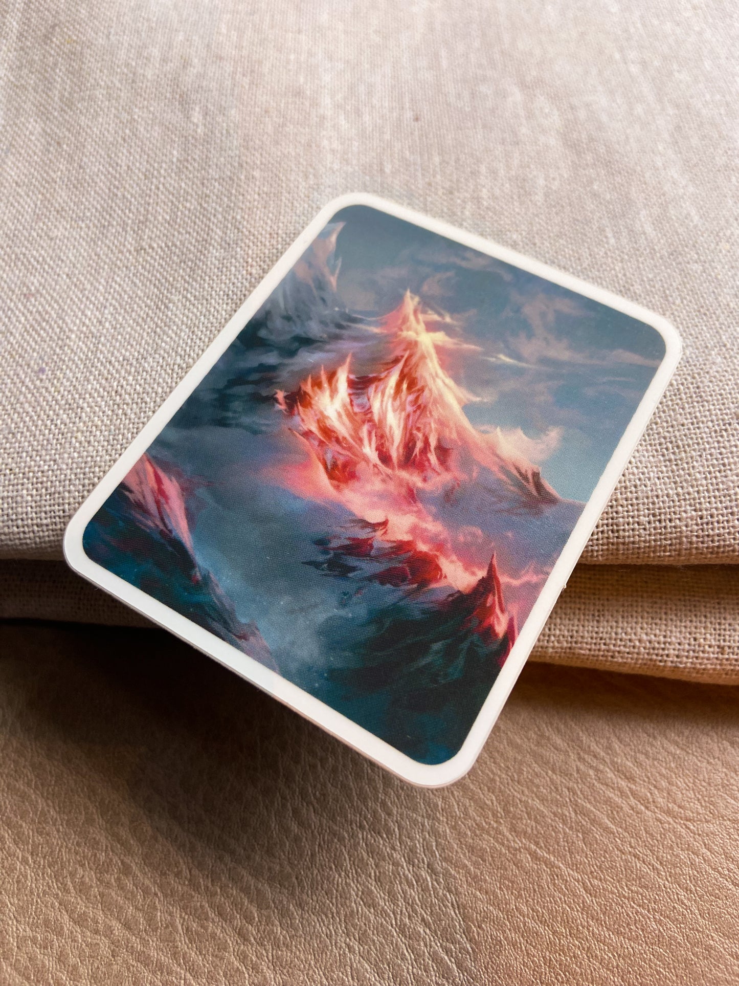 Burning Peaks | Sticker