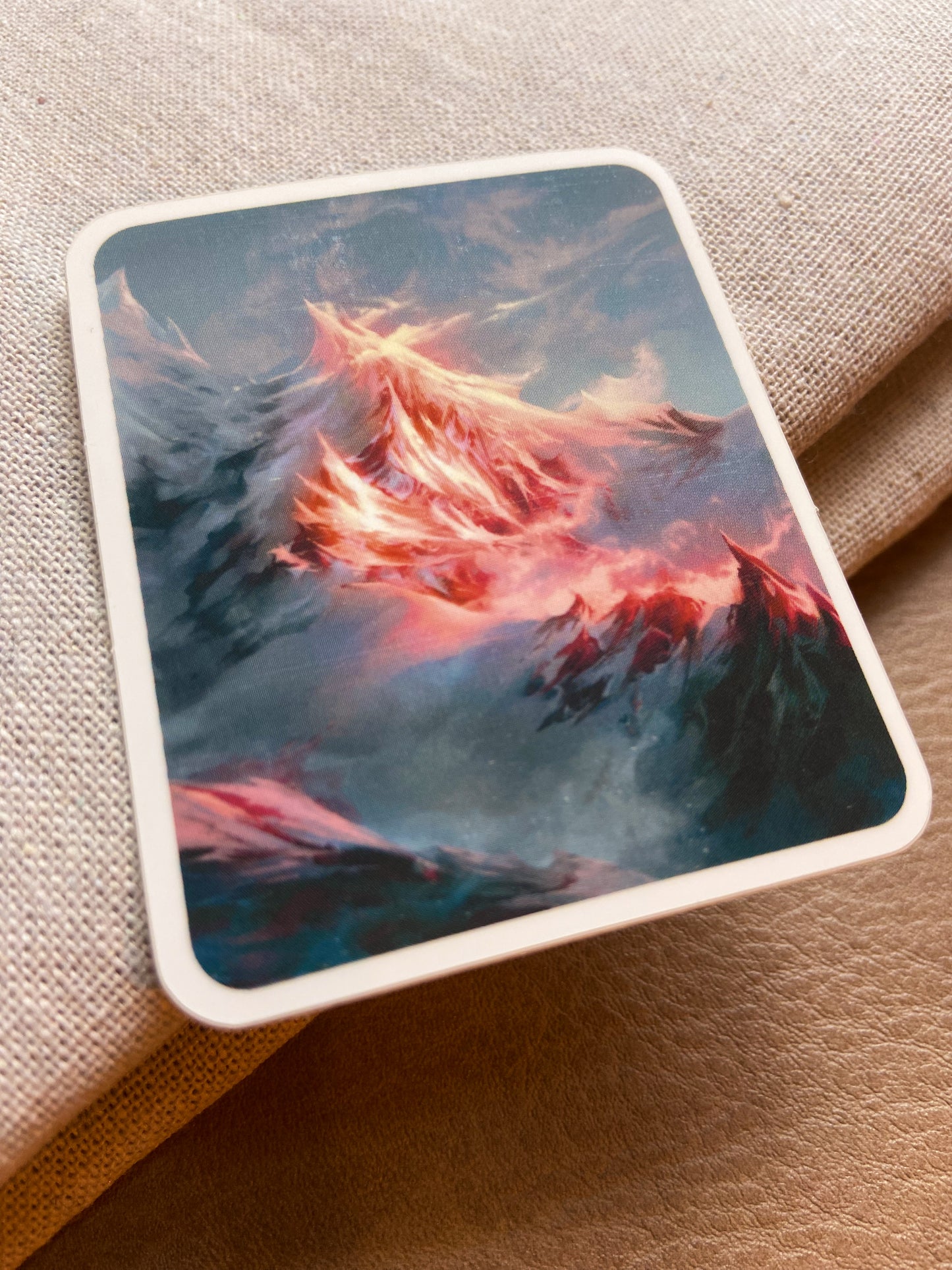 Burning Peaks | Sticker