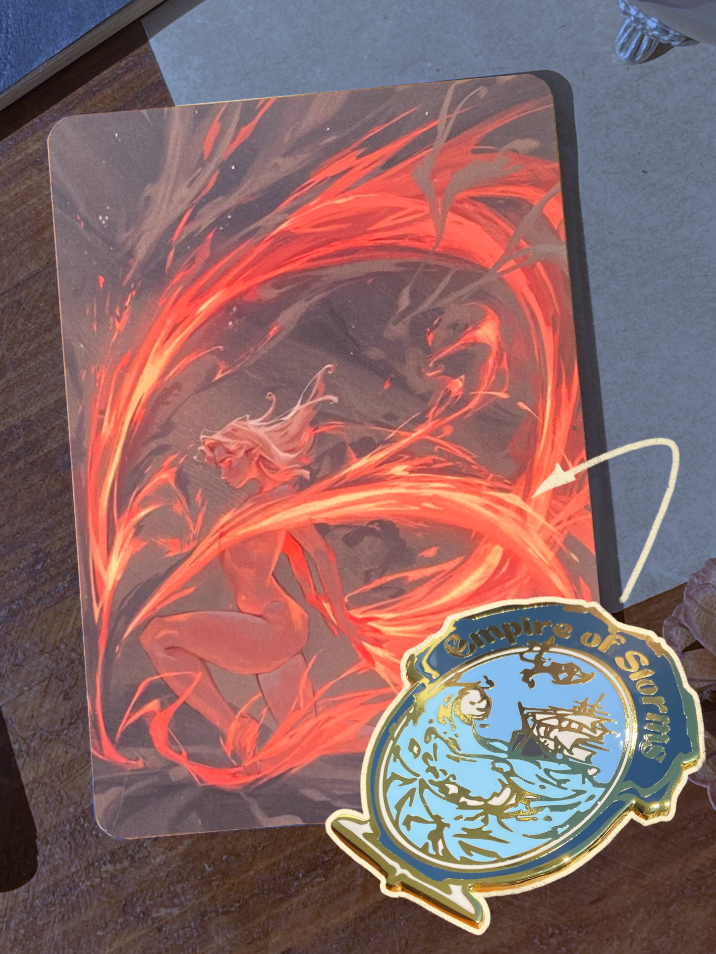 Empire of Storms ✧Enamel Pin✧ with a free gift