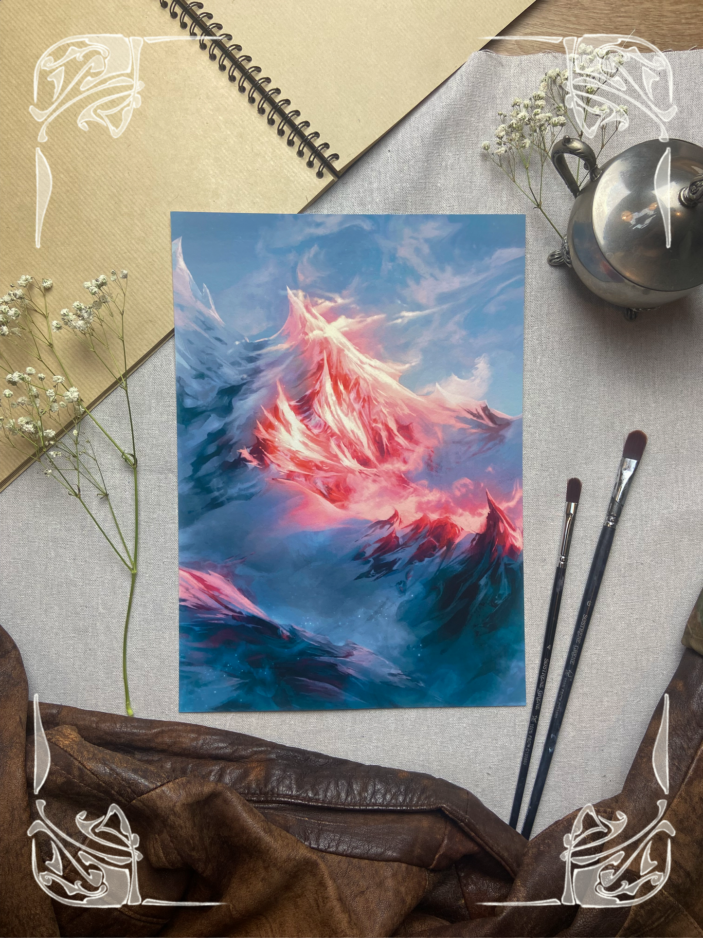 Burning Peak | FineArt Print