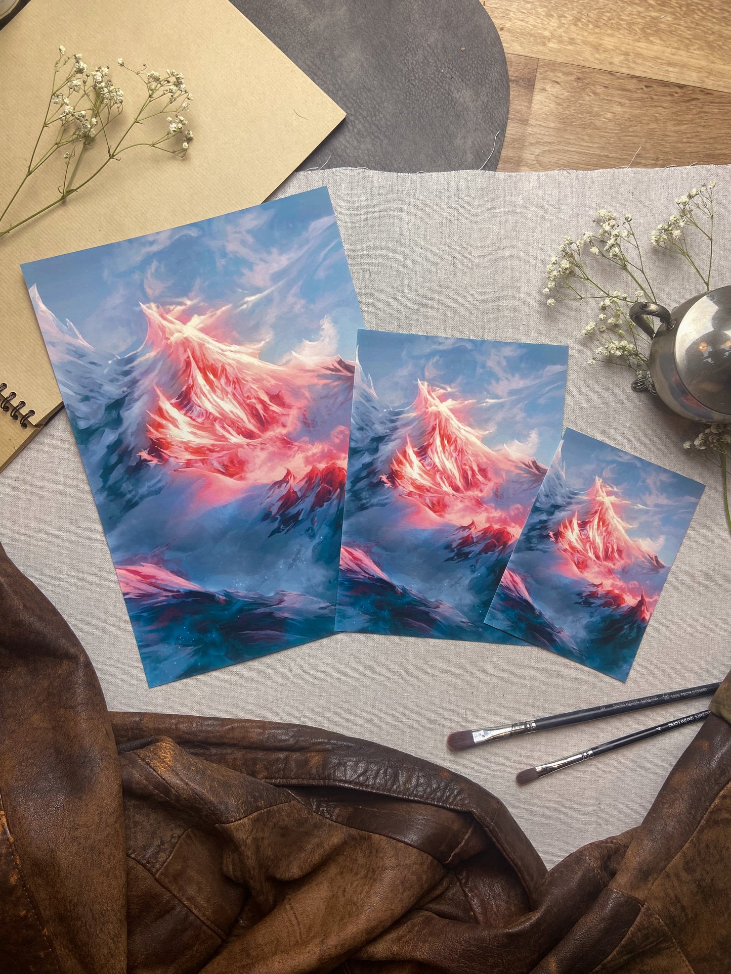 Burning Peak | FineArt Print