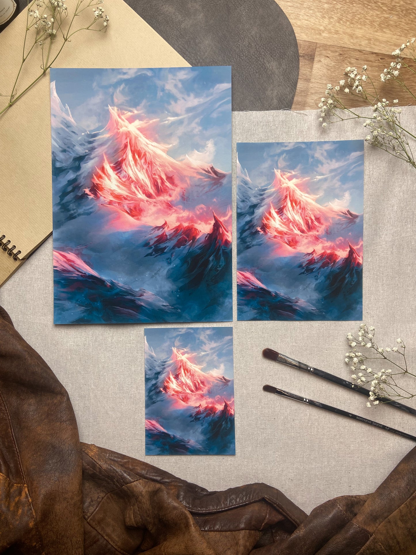Burning Peak | FineArt Print