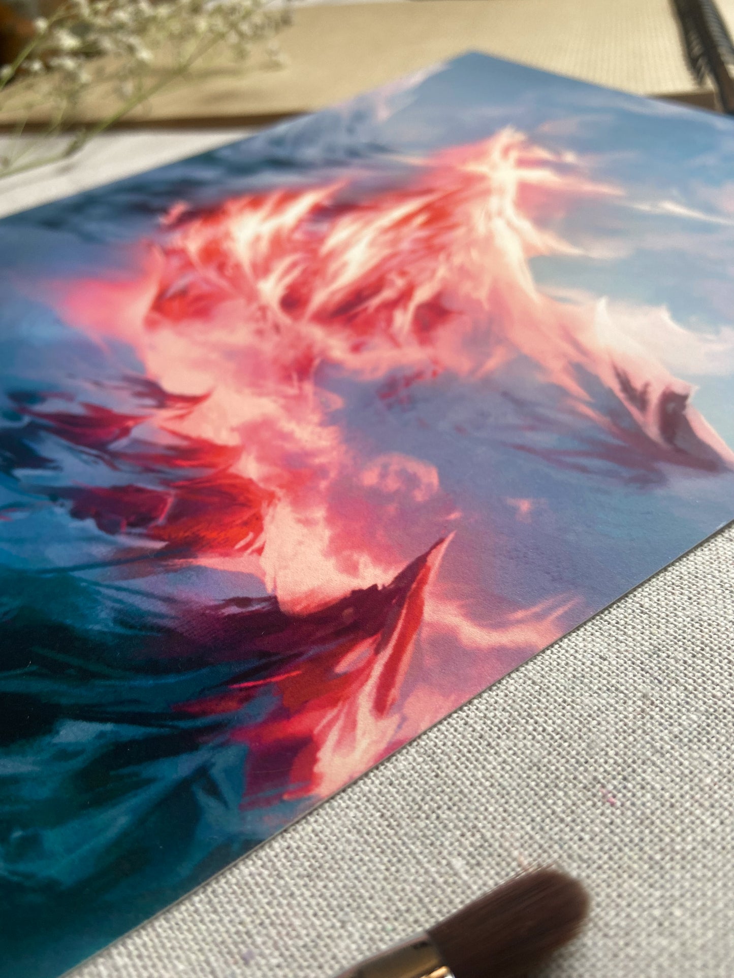 Burning Peak | FineArt Print
