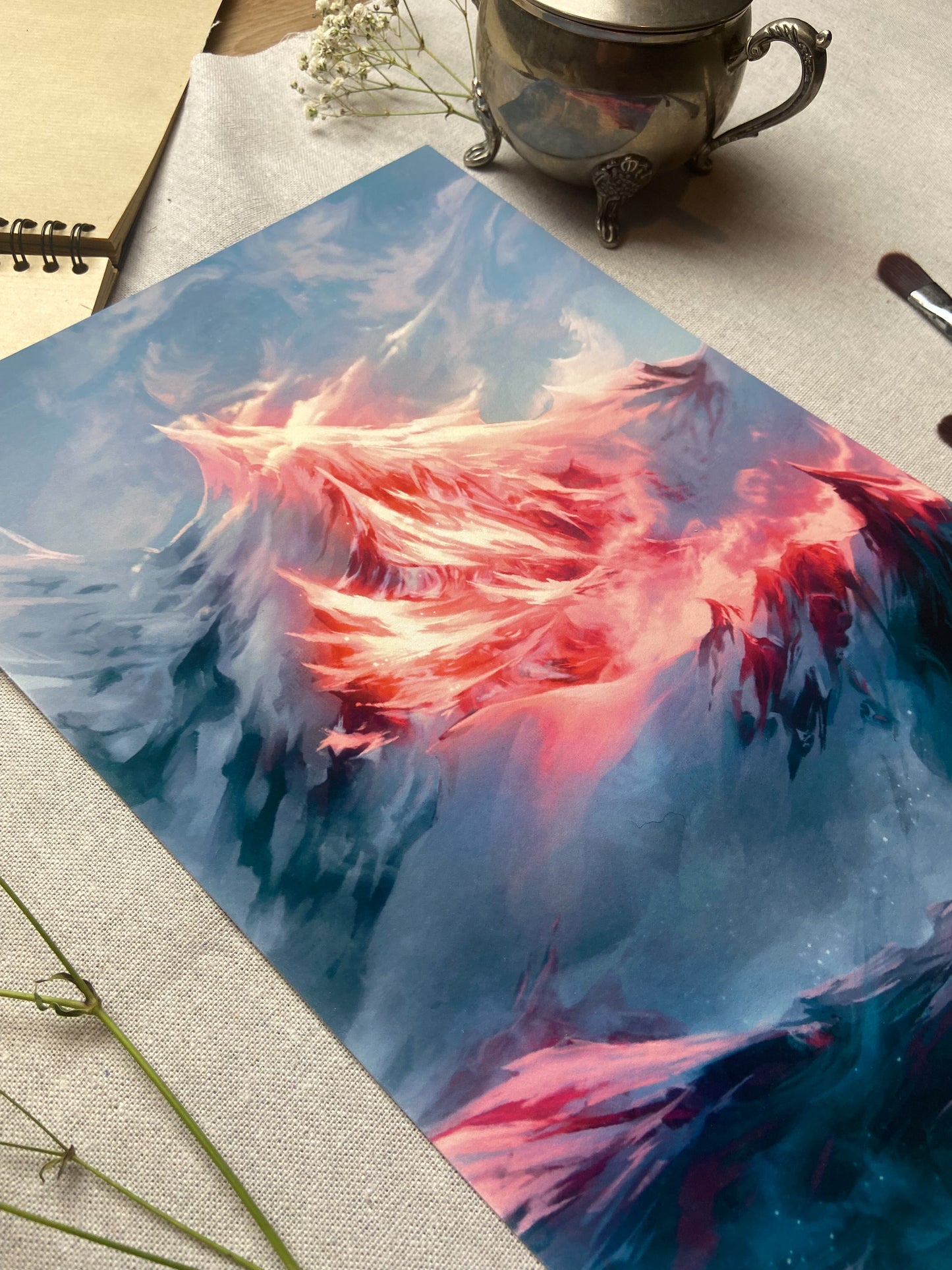 Burning Peak | FineArt Print