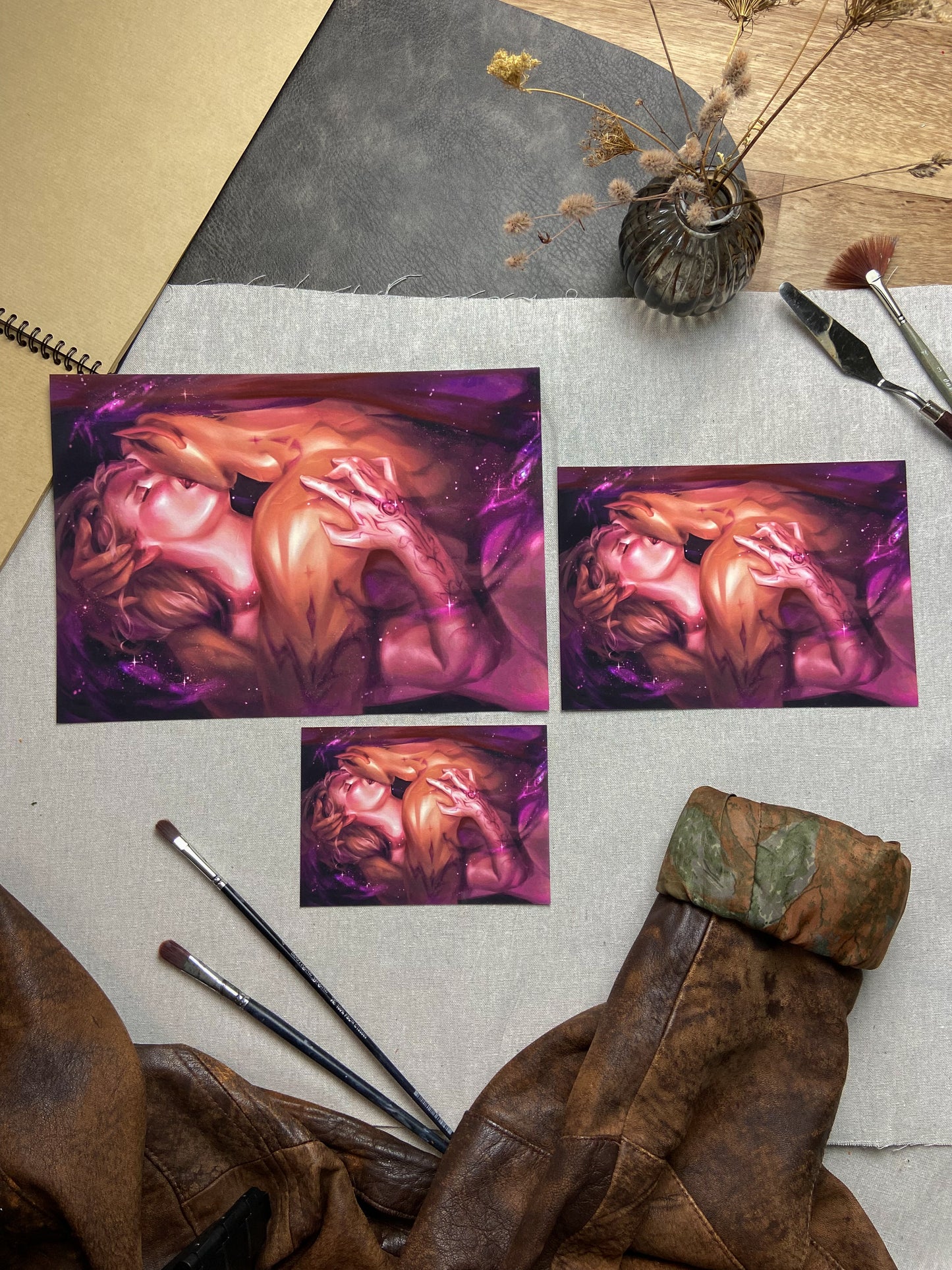 Through Galaxies and Dreams ✧Feysand✧ FineArt Print