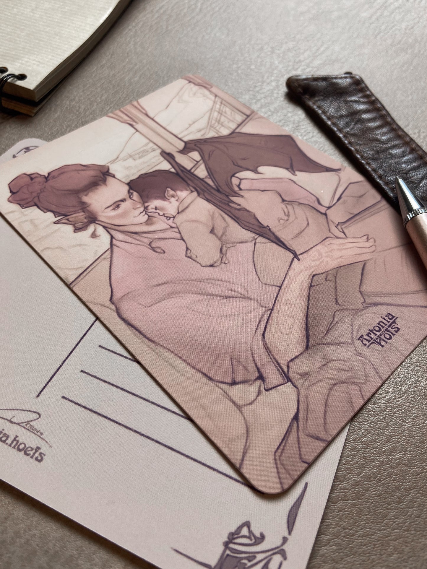 The Warmth of Your Arms ✧Feyre+Nyx✧ Postcard
