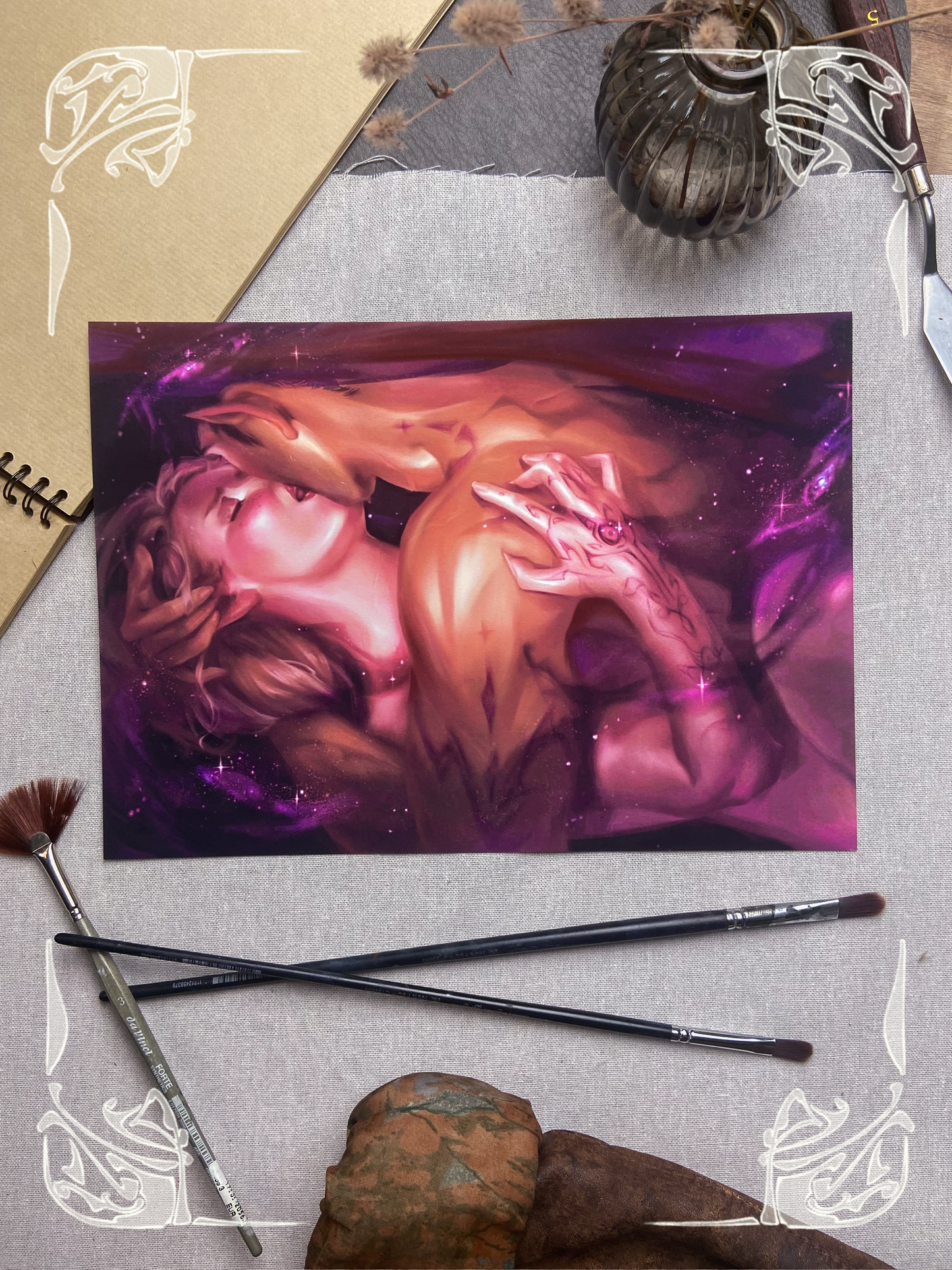 The main image of my Fine Art Print Of feysand Fanart