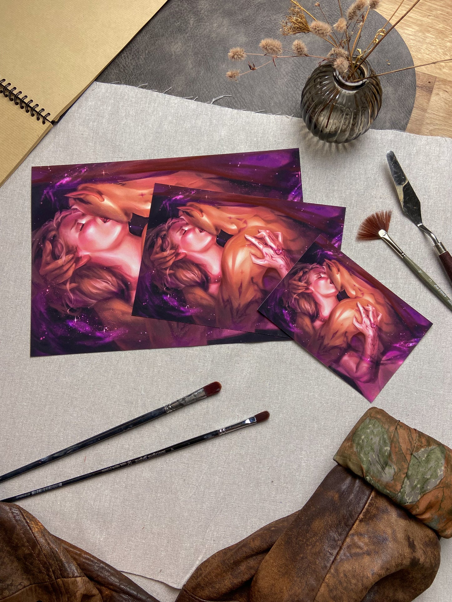 Through Galaxies and Dreams ✧Feysand✧ FineArt Print