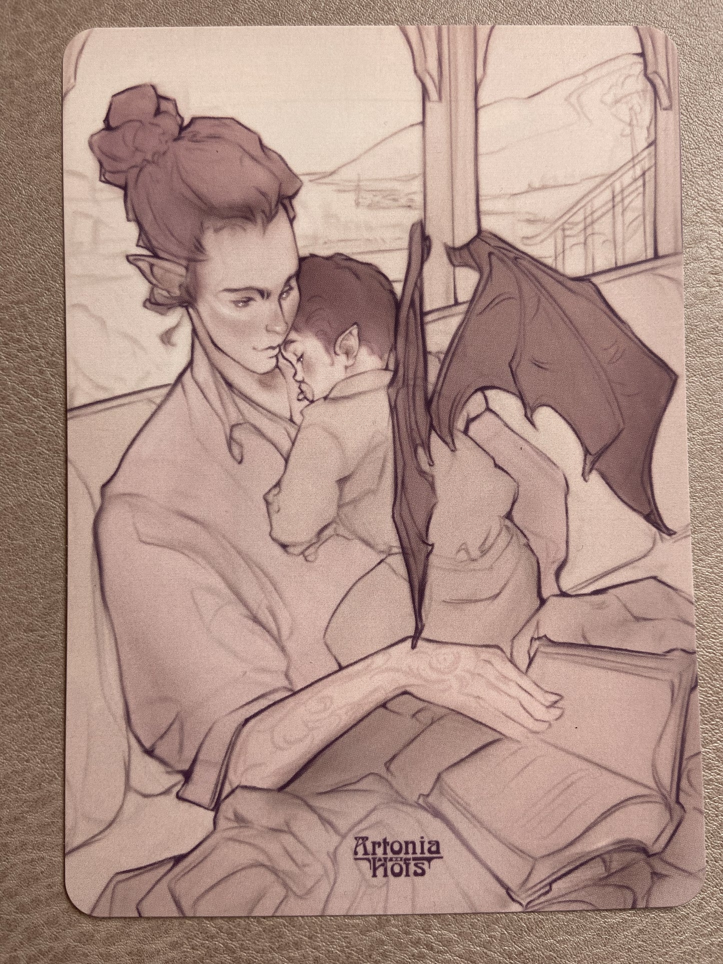 The Warmth of Your Arms ✧Feyre+Nyx✧ Postcard