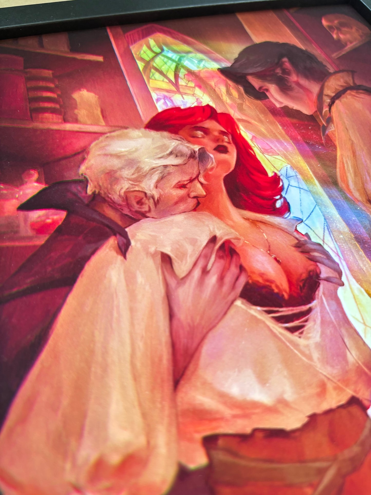 The kiss of poison ✦Dark Romantic✦ Fine Art Print