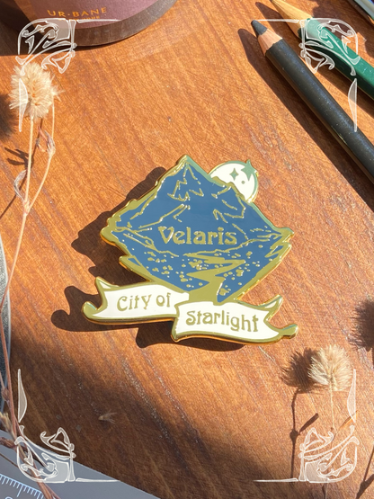 Velaris - City of starlight ✧Enamel Pin✧ with a free gift