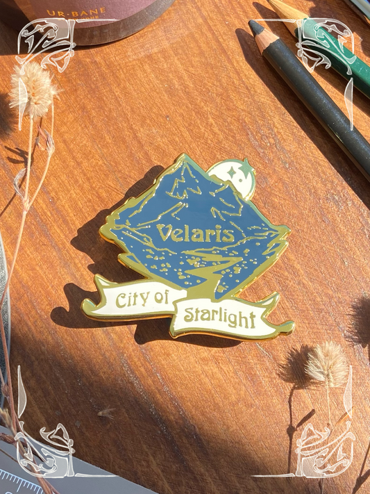 Velaris - City of starlight ✧Enamel Pin✧ with a free gift