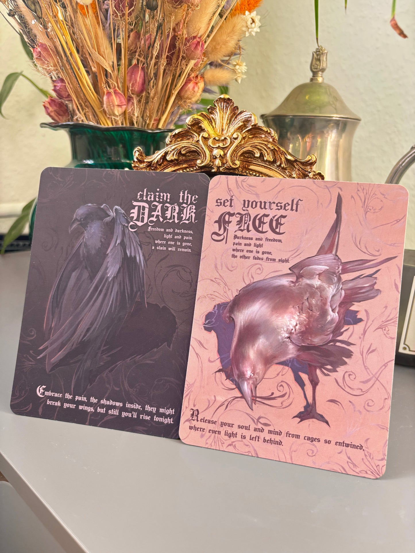 The Crow Duet ✦Dark Romantic✦ Postcard