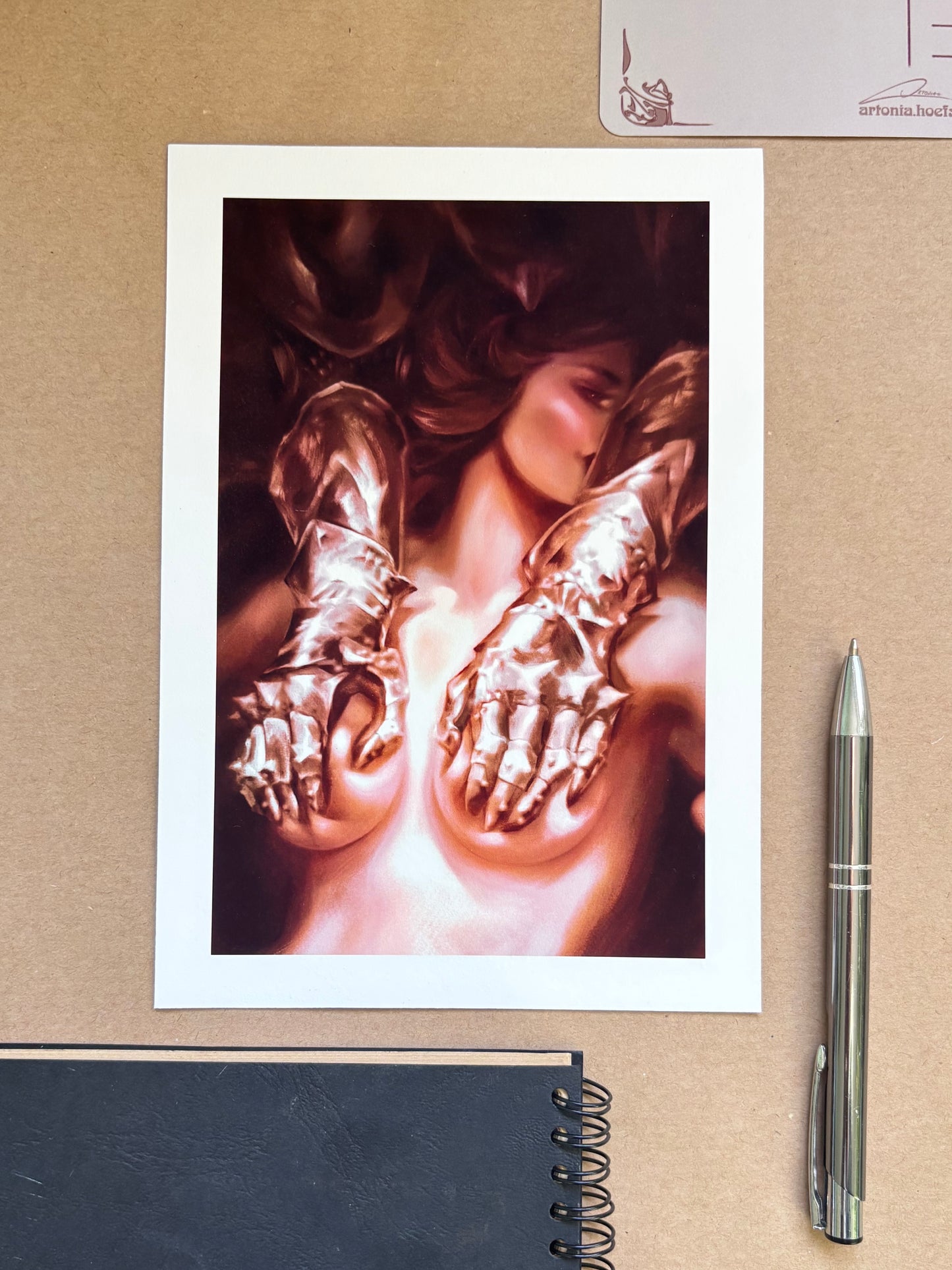 Knight’s Touch ✦Dark Romantic✦ Fine Art Print