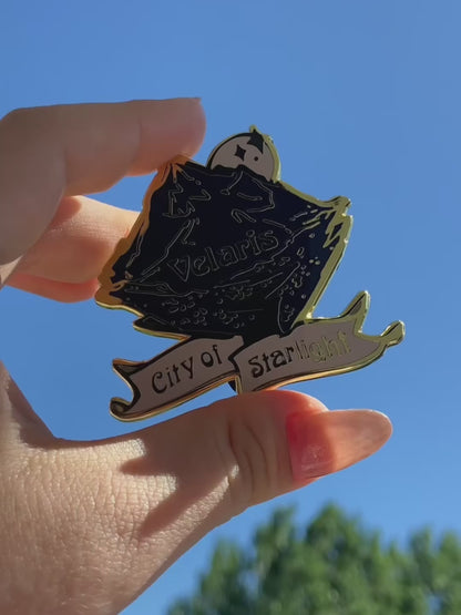 Velaris - City of starlight ✧Enamel Pin✧ with a free gift