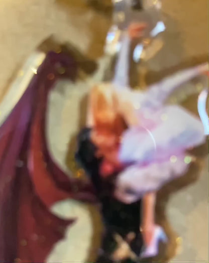 A Dance in Silver Flames ✧Nessian✧ Keychain