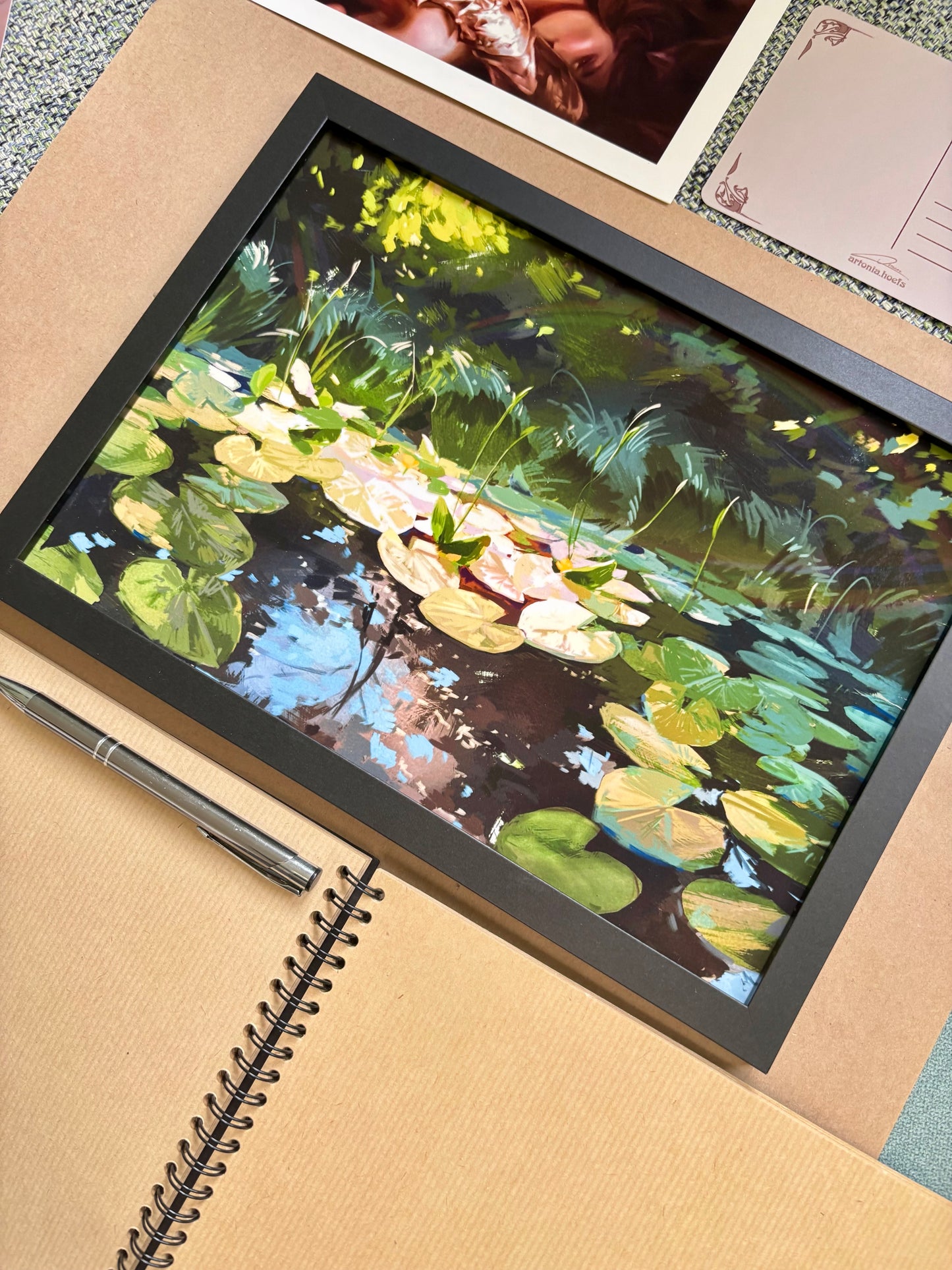 The Pond ✦Dreamy Landscape✦ Fine Art Print